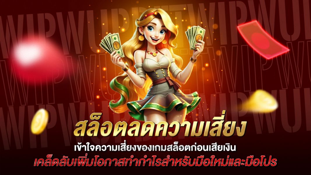 บทความ สล็อตลดความเสี่ยง มีจริงไหม? เข้าใจความเสี่ยงของเกมสล็อตก่อนเสียเงิน